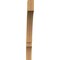 Ekena Millwork 4"W x 42"D x 42"H Balboa Rough Sawn Knee Brace, Western Red Cedar BRC04X42X42BOA00RWR - alternate 4